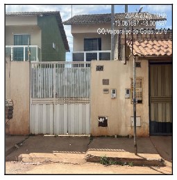 Casa em Valparaíso de Goiás, Chacaras Anhanguera, Rua Botocudos, N. 1, Gleba C, GO. Área: 87.5m2