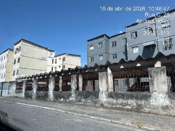 Apartamento em Serra, Jardim Carapina, Rua C-43, N. Sn, Apto 303, Qd 02 Bl 201 Ala B, ES. Área: 45.78m2