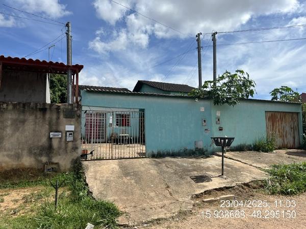 Casa em Santo Antônio do Descoberto, Parque Santo Antonio, Rua 17, N. Sn, Lt 60b, Qd 21, GO. Área: 62.36m2