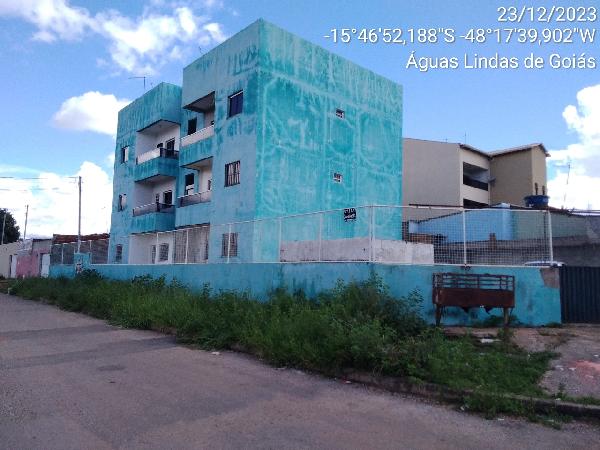 Apartamento em Águas Lindas de Goiás, Jardim Santa Lucia, Quadra 41, N. Sn, Apto 201, Lt 17, Av Vicosa, Vg 03, GO. Área: 62.88m2