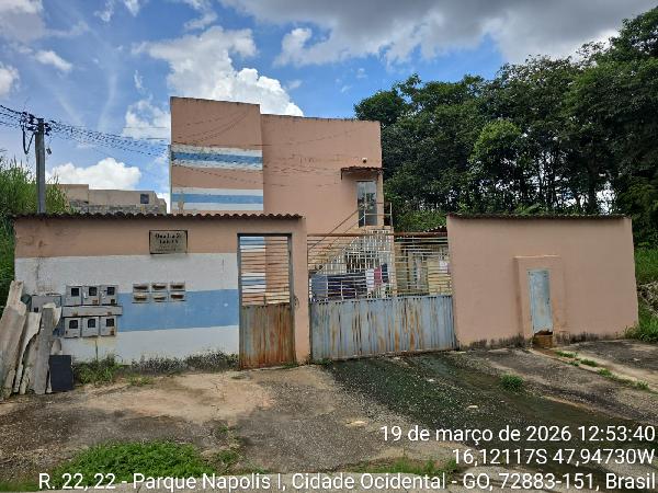 Apartamento em Cidade Ocidental, Parque Napolis B, Quadra 58, N. Sn, Apto 102, Lt 05, Rua 27, GO. Área: 51.73m2