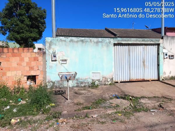 Casa em Santo Antônio do Descoberto, Parque Estrela Dalva Xi, Rua 84, N. Sn, Lt 11a Qd 121, GO. Área: 67.42m2