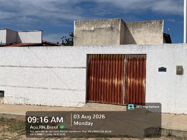 Casa em Assu, Quinta Do Farol, Rua João Maciel Da Costa, N. 132, Lt 14 Qd 19, RN. Área: 54.9m2