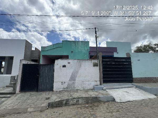 Casa em Santa Rita, Plano De Vida Iii, Rua Projetada, N. 26, Lt 939, Qd 40, Casa 101, PB. Área: 71.44m2
