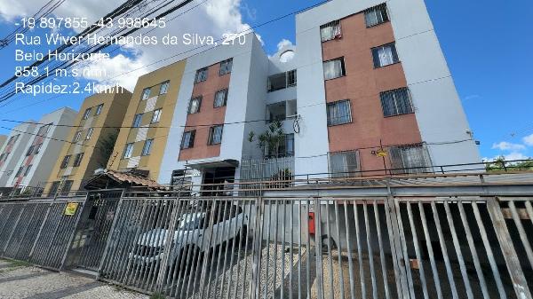 Apartamento em Belo Horizonte, Manacas, Rua Wiver Hernandes Da Silva, N. 270, Apto 302, Bl M, MG. Área: 62.43m2