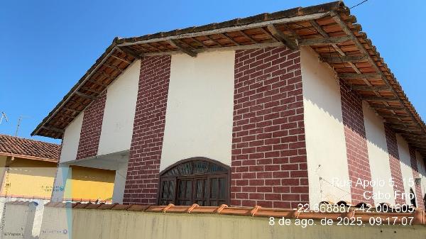 Casa em Cabo Frio, Jardim Balneário, Rua Apolo 5, N. Sn, Cs 02 Lt 15 Qd 41, RJ. Área: 85.25m2