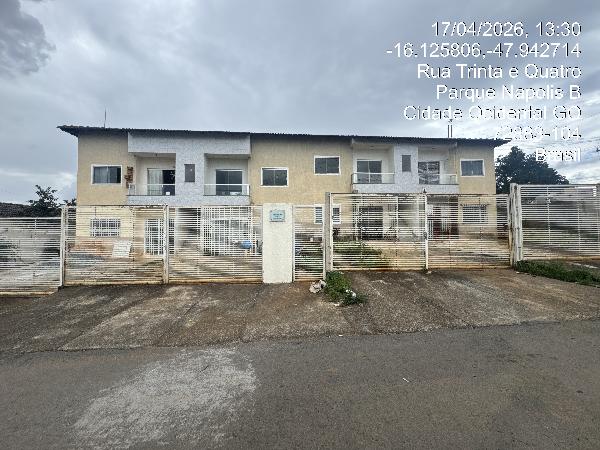 Apartamento em Cidade Ocidental, Parque Napolis B, Rua 37 Quadra 80, N. Sn, Apto 103,  Pav Terreo Lt 22, GO. Área: 50.15m2