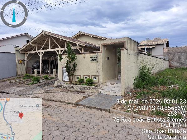 Casa em São João Batista, Tajuba Ii, Rua JoÃO Batista Clemes, N. 78, Casa 01, SC. Área: 78.36m2
