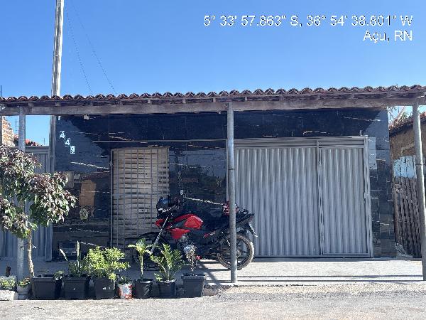 Casa em Açu, Centro, Rua Francisco Belo De Oliveira, N. 449,, RN. Área: 83.82m2