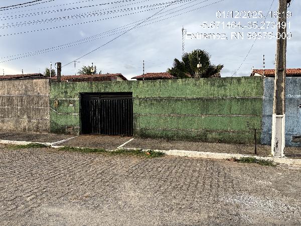 Casa em Extremoz, Estivas, Rua Figueirense, N. 194, Lt 569 Qd 33, RN. Área: 74.67m2