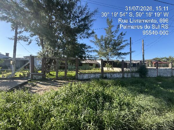 Casa em Palmares do Sul, Balneario Quintao, Rua Livramento, N. 684, Lt 37.819 Qd C968, RS. Área: 116.1m2