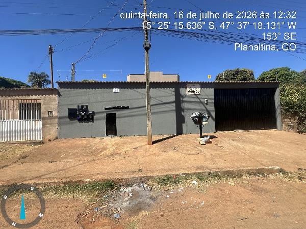 Apartamento em Planaltina, Setor Aeroporto (mutirao), Quadra 2, N. Sn, Apto 002, Lt 60 Rua 13, GO. Área: 61.34m2