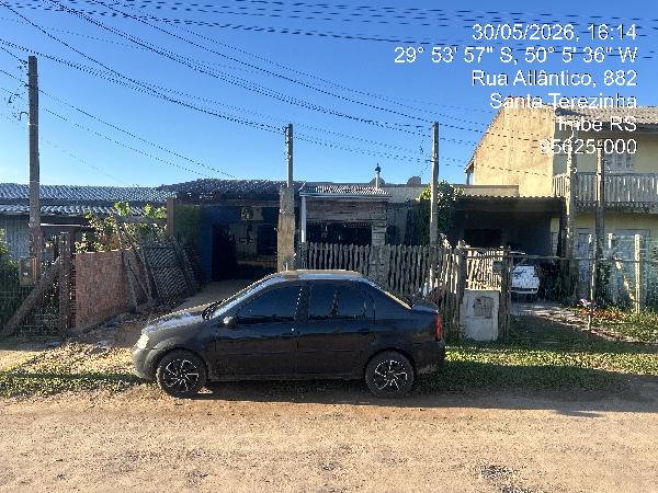 Casa em Imbé, Balneário St Terezin, Rua Atlantico, N. 880, Lote 19 Quadra 14 Setor 7, RS. Área: 52.6m2