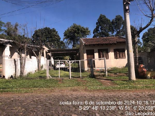 Casa em São Leopoldo, Fazenda Sao Borja, Rua Dilmar Lima Flores, N. Sn, Lt 09, Qd 2115, RS. Área: 44.41m2