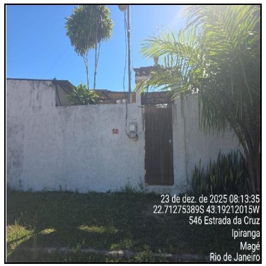 Casa em Magé, Ipiranga (guia De Pacobaiba), Estrada Da Cruz, N. 546, Qd 243 Lt 6b, RJ. Área: 60.99m2