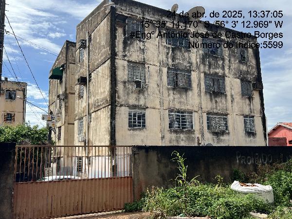 Apartamento em Cuiabá, Residencial Santa Ines, Rua B, N. Sn, Apto 303, Bloco 40, MT. Área: 46.85m2