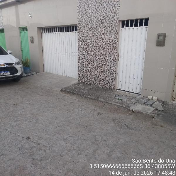 Casa em São Bento do Una, Paulo Cordeiro De Farias, Rua Projetada 14, N. 72, Lt 01 Qd 20, PE. Área: 69.81m2