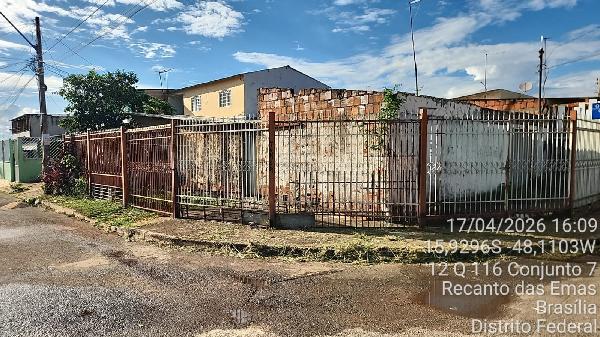 Casa em Recanto das Emas, Recanto Das Emas, Quadra 116, N. 01,  Cj 07, DF. Área: 69m2
