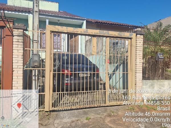 Casa em Alvorada, Jardim Algarve, Rua Beija-Flores, N. 580, Casa 02, RS. Área: 49.25m2