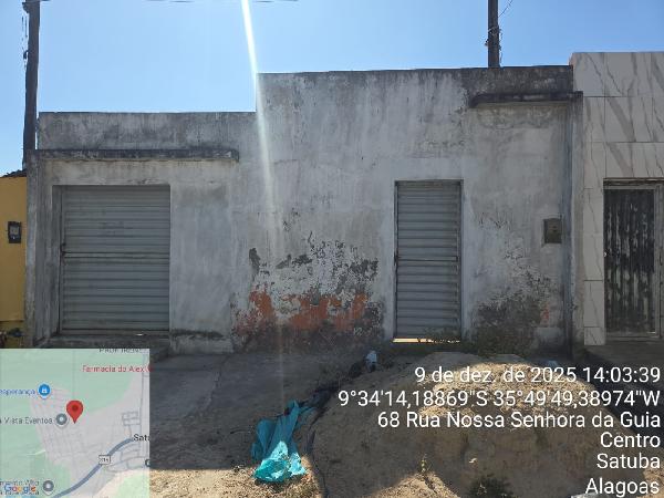 Casa em Satuba, Centro, Rua Projetada J, N. Sn, Lt 4 Qd G, AL. Área: 47.42m2