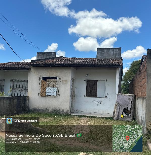 Casa em Nossa Senhora do Socorro, Santa Ines, Rua Perimetral Centro, N. 52, Lt 26-D Qd 44, SE. Área: 65.48m2