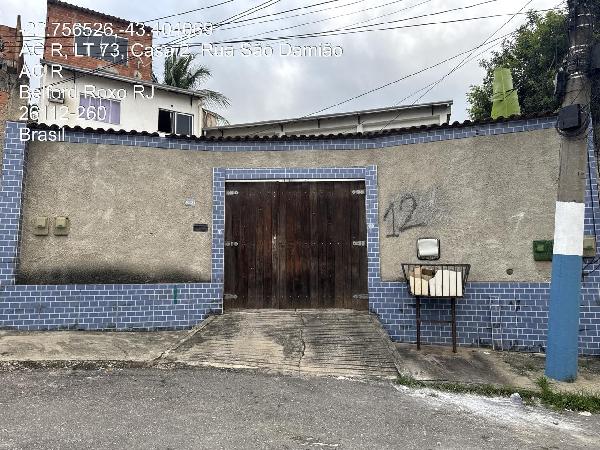 Casa em Belford Roxo, Centro, Rua Henrique Dias, N. Sn, Cs 03 Qd06 Lt12, RJ. Área: 81.24m2