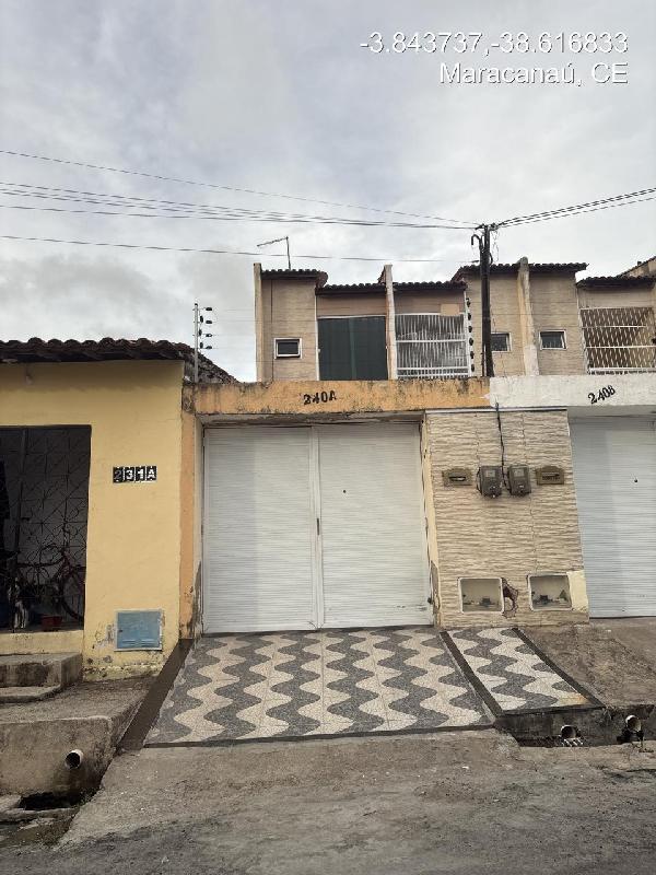 Casa em Maracanaú, Novo Oriente, Rua D, N. 240a,, CE. Área: 87.69m2