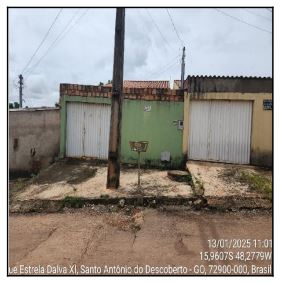 Casa em Santo Antônio do Descoberto, Parque Estrela Dalva Xi, Rua 119, N. Sn, Qd 119, Lote 20-B, GO. Área: 69.06m2