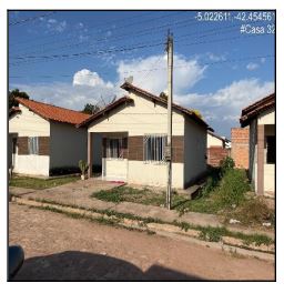 Casa em Altos, Bacurizeiro, Rua I, N. 72, ., PI. Área: 58.5m2