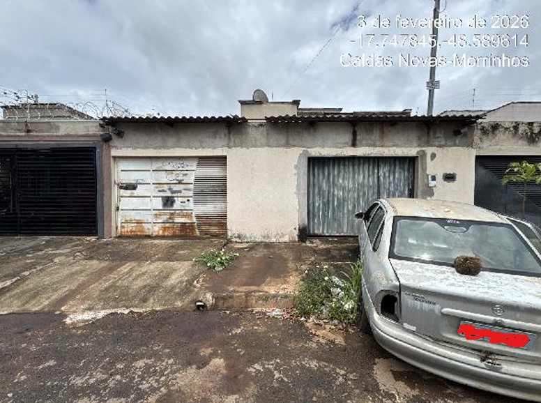Casa em Caldas Novas, Jardim Esmeralda, Rua 3, N. 1449, Cs 18-B (Lt 18, Qd 16), GO. Área: 75.07m2