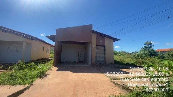 Casa em Demerval Lobão, Cidade Nova, Rua Feliciano Cardoso De Macedo, N. Sn, Lt 09 Qd 02, PI. Área: 55.73m2