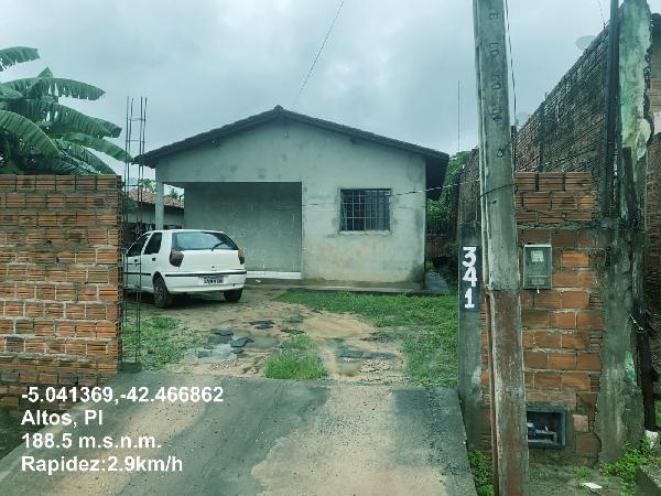 Casa em Altos, Alto Franco, Rua Demerval Lobão, N. 341,, PI. Área: 69.02m2