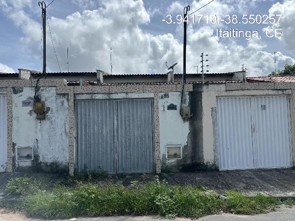 Casa em Itaitinga, Caracanga, Rua Rio Timbo, N. 498, Casa Geminada Lt 69 E 70 Qd 01, CE. Área: 71.7m2