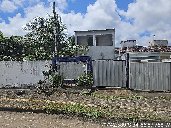 Casa em Santa Rita, Tibiri, Rua Asa Branca, N. 120a, Qd 04 Lt 12a, PB. Área: 58.6m2