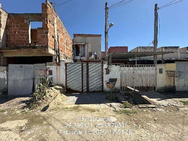 Casa em Nova Iguaçu, Ipiranga, Rua Sete, N. 20, Area A Qd F Cs 04, RJ. Área: 39.45m2