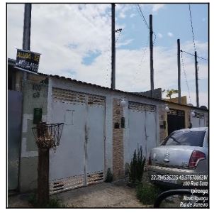 Casa em Nova Iguaçu, Ipiranga, Rua Seis, N. 122, Quadra E, RJ. Área: 39.96m2