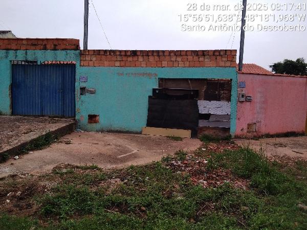 Casa em Santo Antônio do Descoberto, Jardim Ana Beatriz I, Quadra 35, N. Sn, Lt. 1/2-Crua 15, GO. Área: 69.75m2