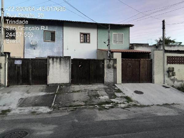 Casa em São Gonçalo, Trindade, Rua Recife, N. 1755, Cs 01 Lt 09 Qd 136, RJ. Área: 57m2