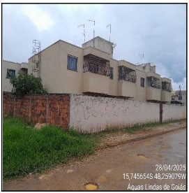 Apartamento em Águas Lindas de Goiás, Parque Da Barragem Setor 01, Quadra 54, N. Sn, Apto 203, Lt 33, Cj A, GO. Área: 52.51m2