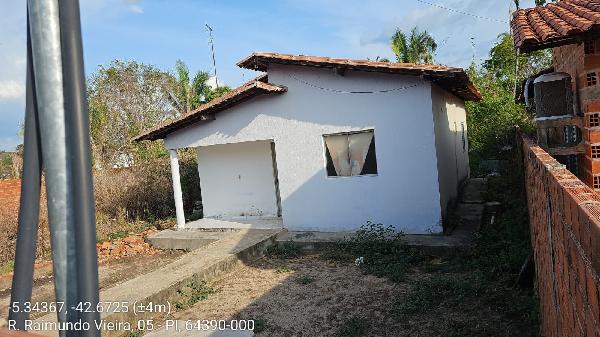 Casa em Demerval Lobão, Piaçava Ii, Rua SÃO Raimundo, N. 68,, PI. Área: 56.3m2