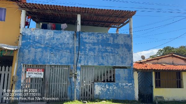 Casa em Entre Rios, Sabauma, Rua São Francisco, N. 40, Pav. Superior, BA. Área: 78.3m2