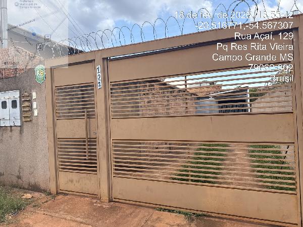 Casa em Campo Grande, Jardim Itamaraca, Rua Acai, N. 121, Cs 01, MS. Área: 45m2