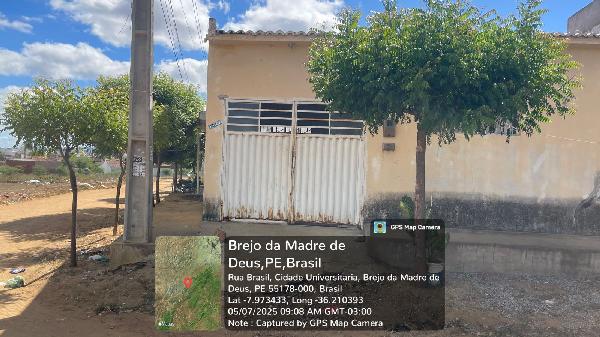 Casa em Brejo da Madre de Deus, Sòo Domingos, Rua Projetada 39, N. 114b, Cs 03 Qd M Lt 31c, PE. Área: 73.8m2