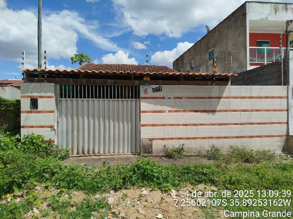 Casa em Campina Grande, Tambor, Rua Manoel Alves Do Nascimento, N. 233, Lt 40, Qd 14, PB. Área: 54m2