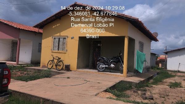 Casa em Demerval Lobão, Piaçava, Rua Travessa Rodrigues De Sousa, N. 365, Cs, PI. Área: 52m2