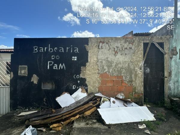 Casa em Nossa Senhora do Socorro, Santa Ines, Rua 06 De Janeiro, N. 22, Lt 06a Qd 17, SE. Área: 69.72m2
