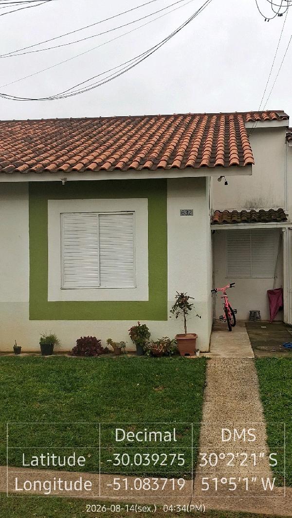 Casa em Alvorada, Jardim Algarve, Rua Jozino Liotti, N. 601, Cs 632 Antiga Rua 01, RS. Área: 51.05m2