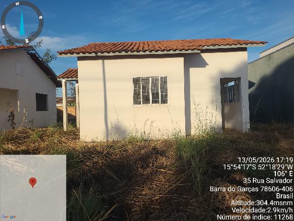 Casa em Barra do Garças, Jardim Nova Barra Do Garcas, Rua Sao Salvador, N. Sn, Quadra 518 Lote 35, MT. Área: 49.48m2