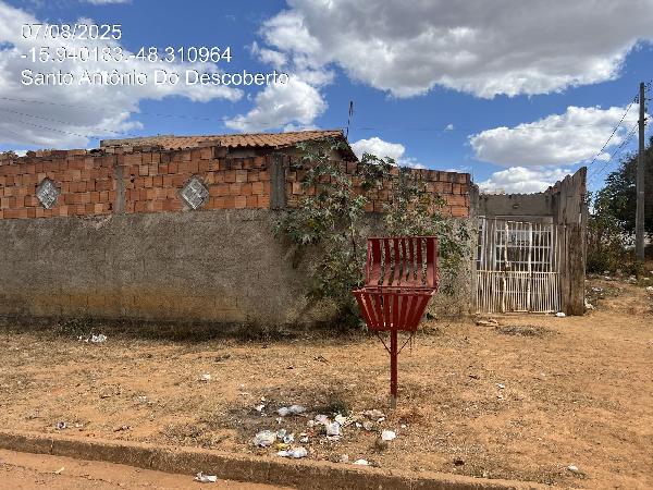 Casa em Santo Antônio do Descoberto, Parque Estrela Dalva Xvi, Rua 90 E Rua 35, N. Sn, Qd 242, Lt 01, GO. Área: 61.27m2