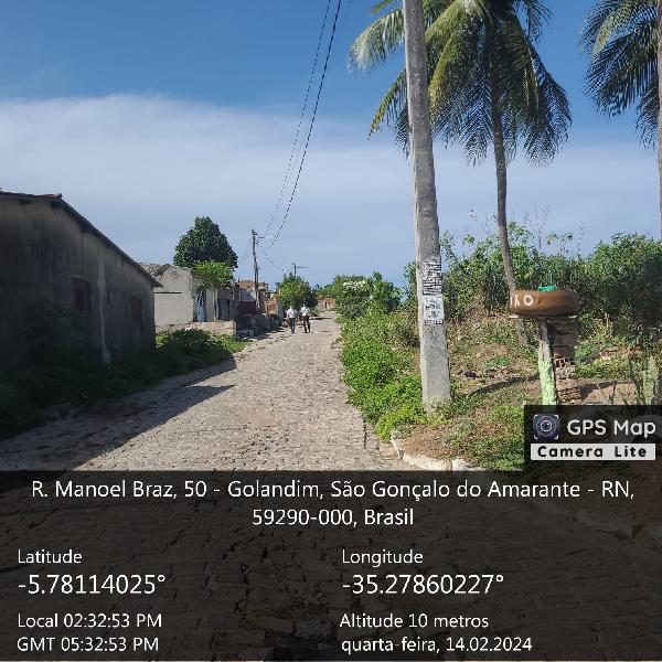 Casa em São Gonçalo do Amarante, Parque Dos Ipes, Rua Irma Maria Cristofora Duarte, N. 73, Cs 03, RN. Área: 62.5m2